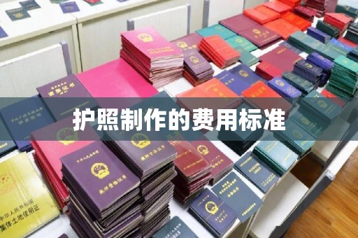 襄垣护照制作的费用标准